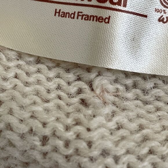 Vintage Westmoreland Knitwear Wool Sweater Vest Sheep Clouds Trees - Picture 8 of 8